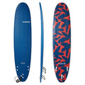 8&6x22 Foam Surfboard with Leash and 3 Fins Q90945