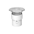 PVC Pipe Base Cleanout with 6-Inch Cover, 4-Inch W439747