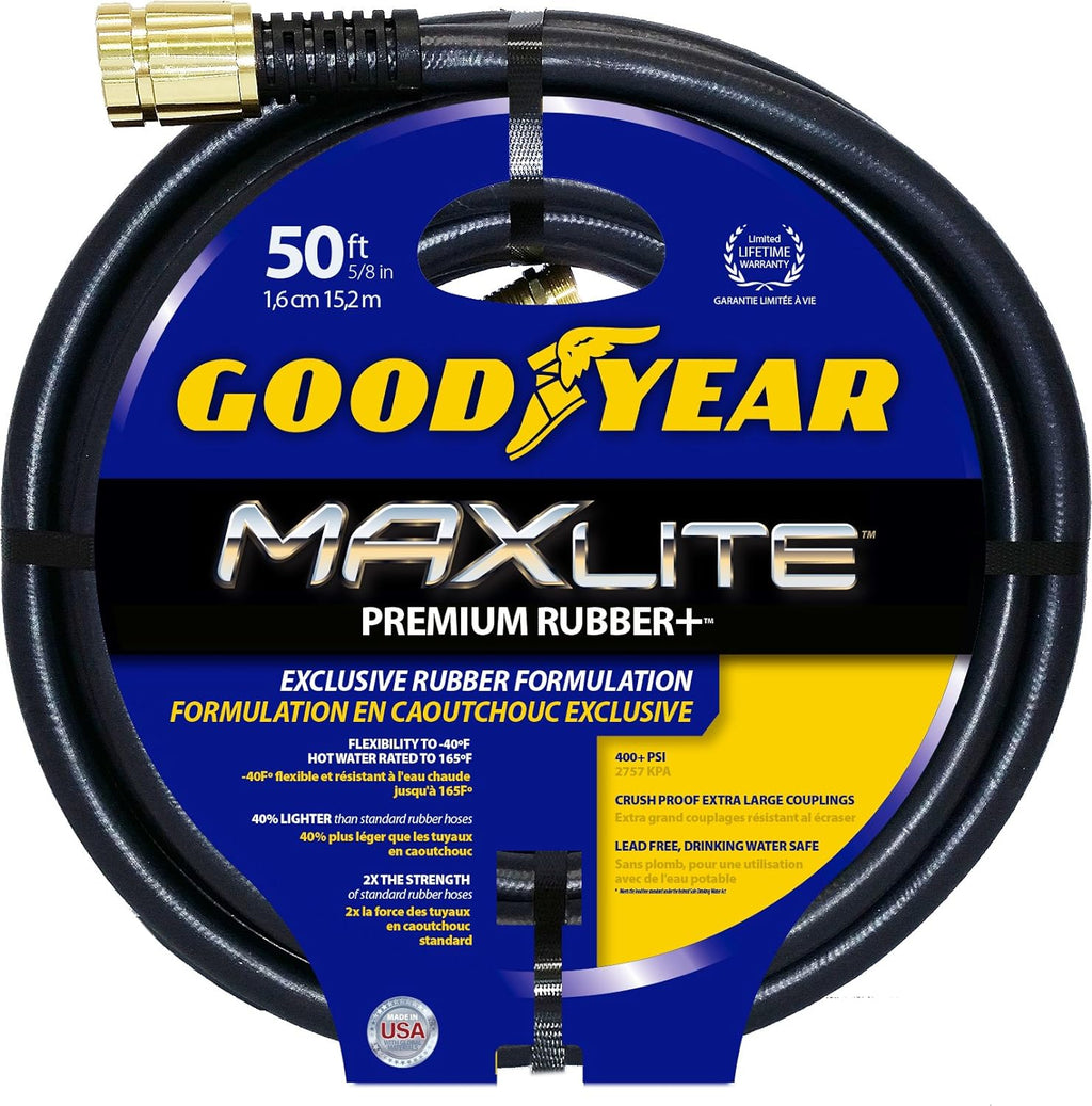 Goodyear Rubber Hose 0.625 in. x 50 ft. I25615