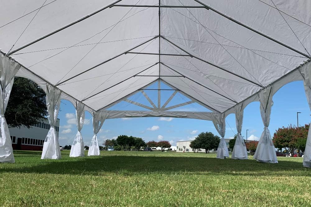 40'x20' PE Marquee Tent Gazebo with Storage Bags Z84910