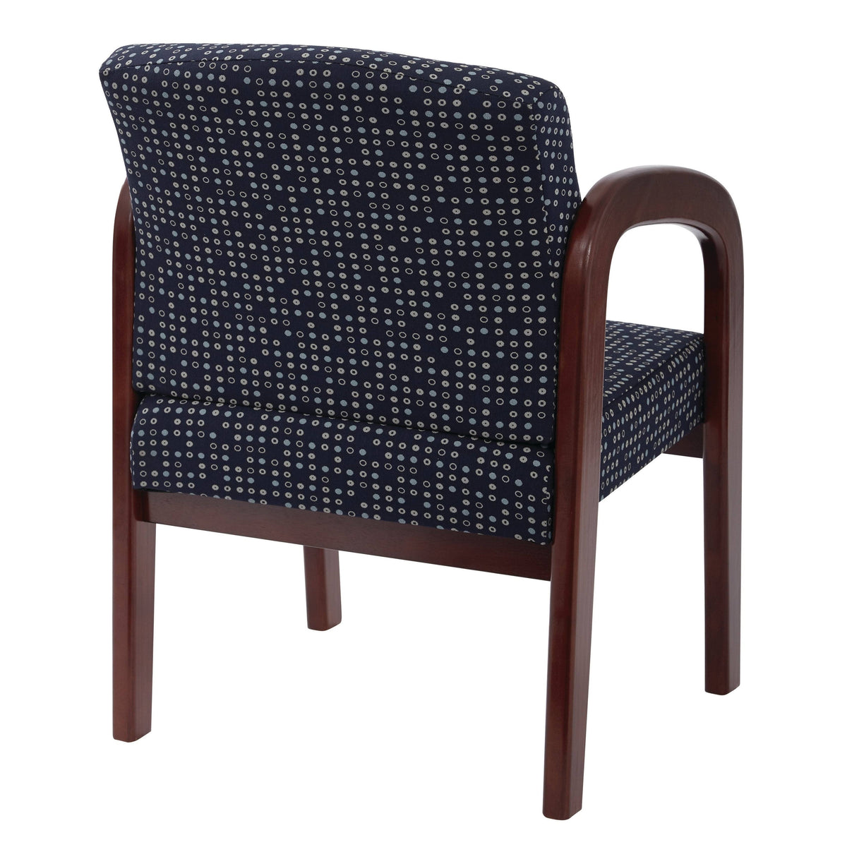 Ash Cherry Finish Wood Visitor Chair U282067