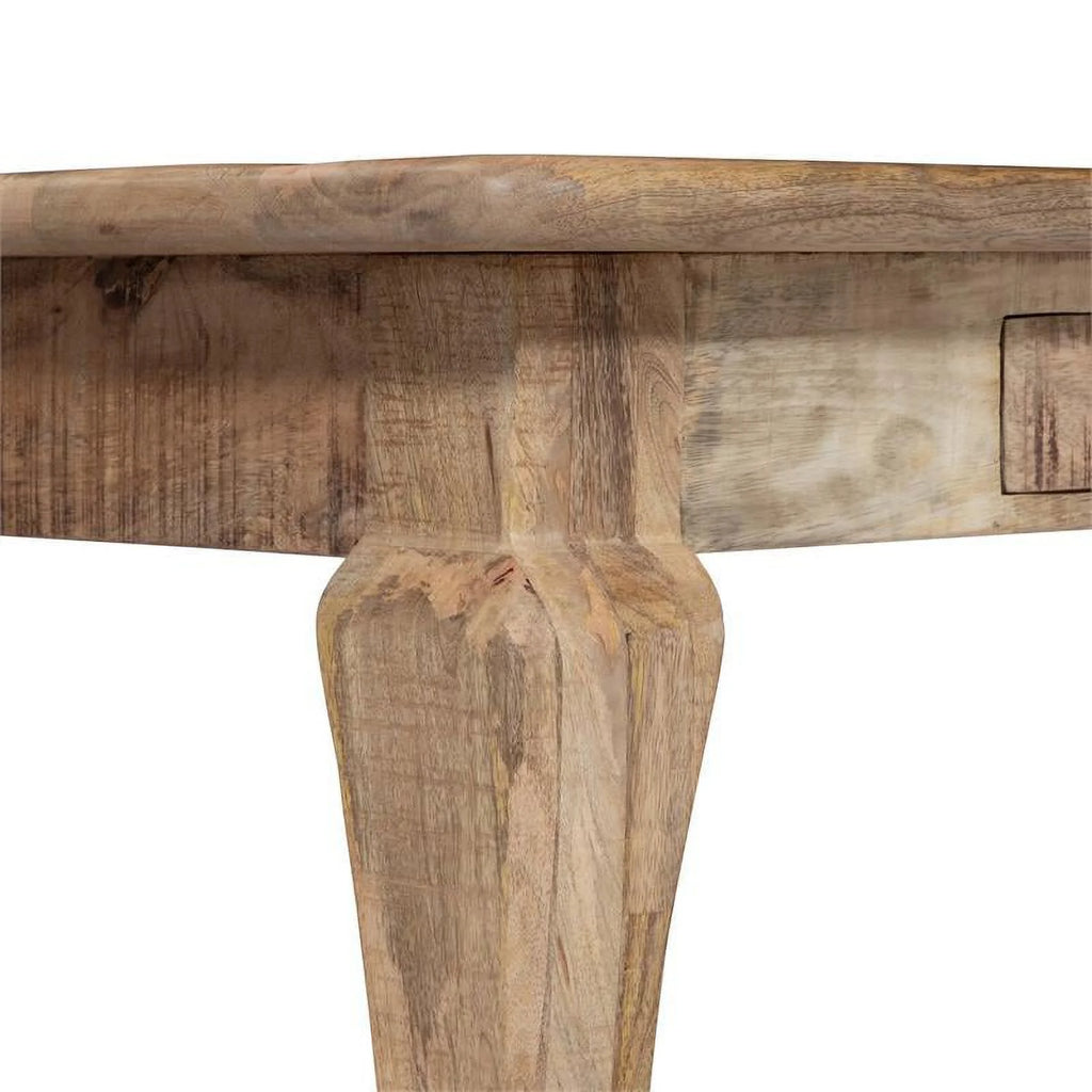 Wood 4-Drawer Dining Table O68691