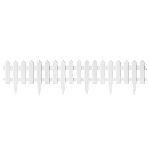 12-inch Decorative Landscape Edging Ornamental Fence V736089