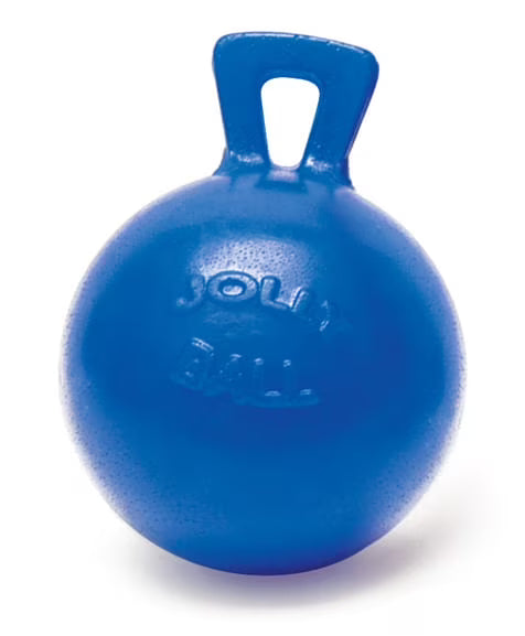 Red Rubber Ball with Handle Chew Toy for Dogs E74147