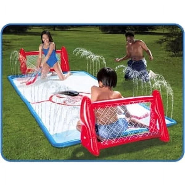 Water Knee Hockey Lawn Water Slide U195