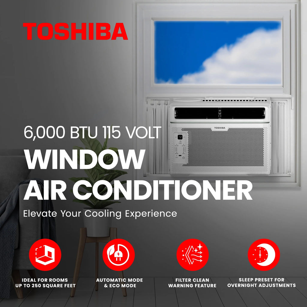 6000 BTU 115 Volt Window Air Conditioner K5286