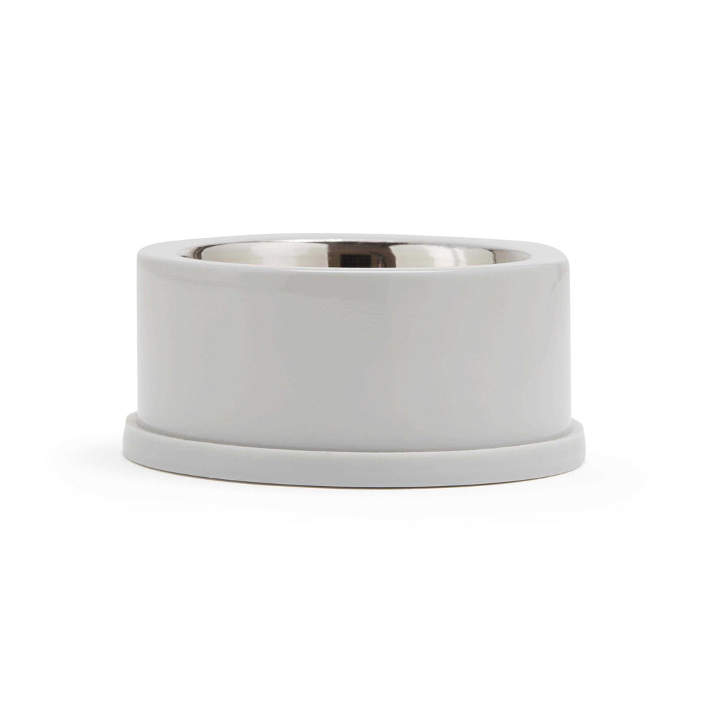 Stainless-Steel Grey Dog Bowl X757