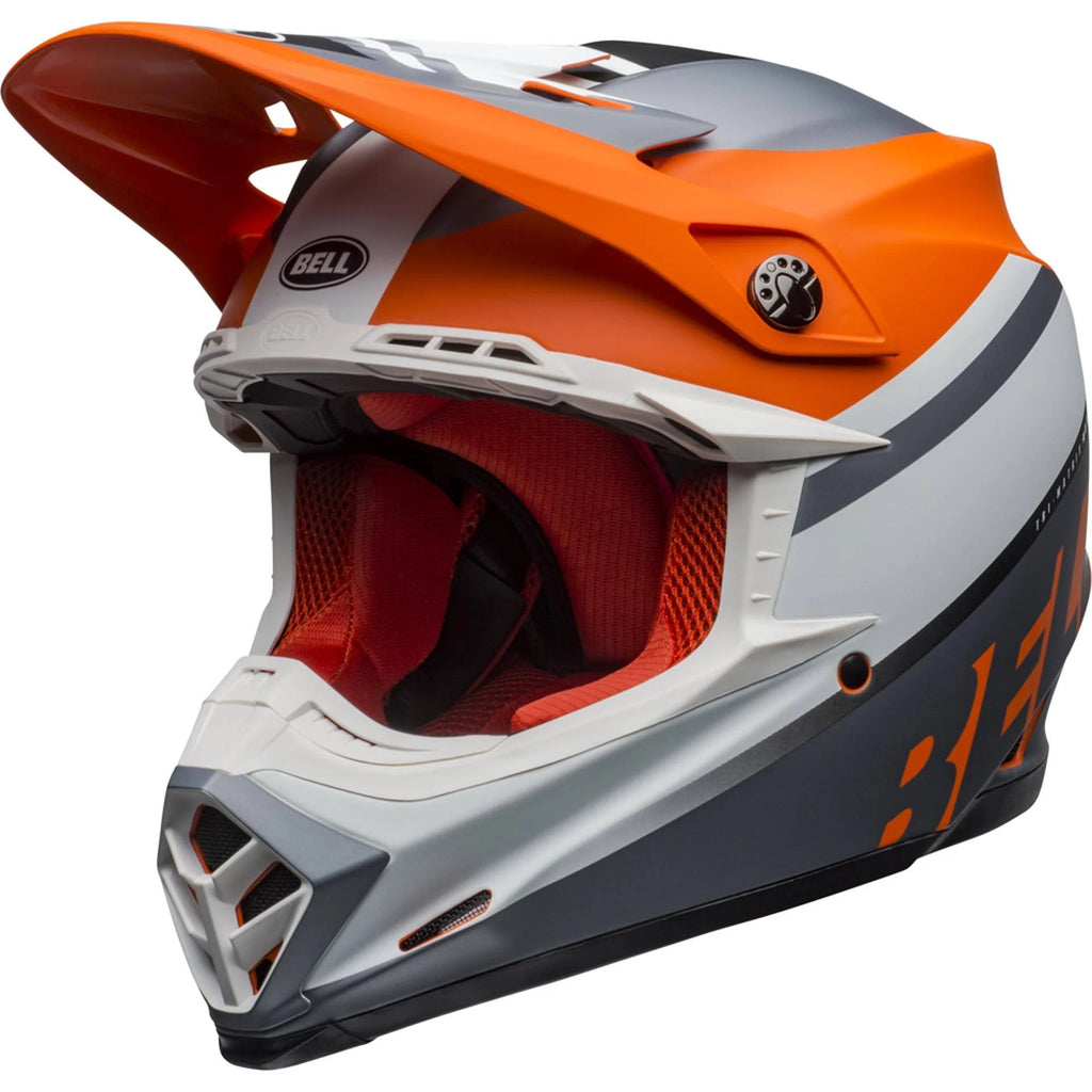 Orange/Black/Gray Moto-9 MIPS Helmet F49736