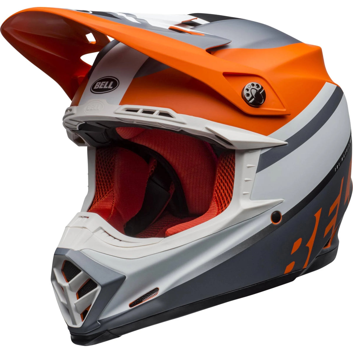 Orange/Black/Gray Moto-9 MIPS Helmet F49736